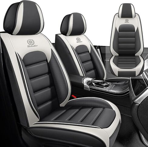 Car Seat Cover Fit for Jeep Grand Cherokee 2000-2025,Compatible Airbag Non-Slip Waterproof Seat Cover,Car Seat Protector Premium Interior (Standard 5 Seats,Classic Black) in Kuwait