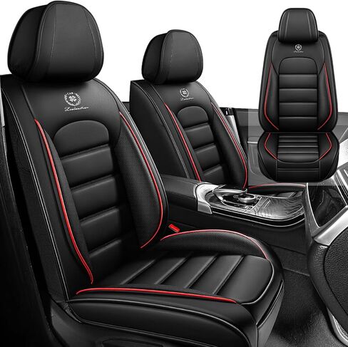 Car Seat Cover Fit for Jeep Grand Cherokee 2000-2025,Compatible Airbag Non-Slip Waterproof Seat Cover,Car Seat Protector Premium Interior (Standard 5 Seats,Classic Black) in Kuwait