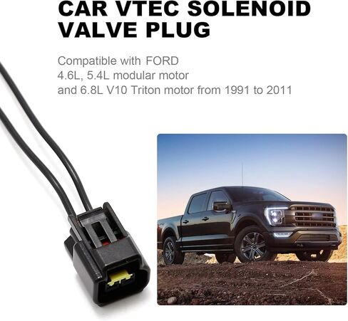 8 قطعة موصل وحدة ملف الإشعال، بديل لسلسلة Ford F 150 250 موستانج 4.6L 5.4L 6.8L، قابس ملف الإشعال المعياري in Kuwait
