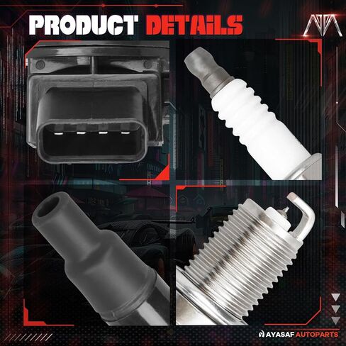 UF230 Ignition Coils and Spark Plugs Set of 8 Fit for Lexus 2003-2009 GX470, 2001-2006 LS430, 2002-2010 SC430, for Toyota 2003-2009 4Runner, 1998-2007 Land Cruiser, 2000-2009 Tundra in Kuwait