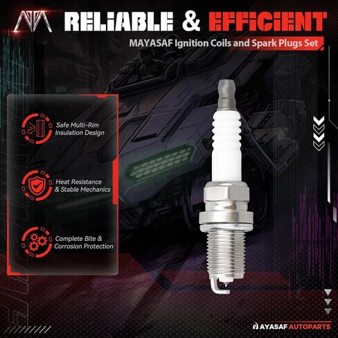 UF230 Ignition Coils and Spark Plugs Set of 8 Fit for Lexus 2003-2009 GX470, 2001-2006 LS430, 2002-2010 SC430, for Toyota 2003-2009 4Runner, 1998-2007 Land Cruiser, 2000-2009 Tundra in Kuwait