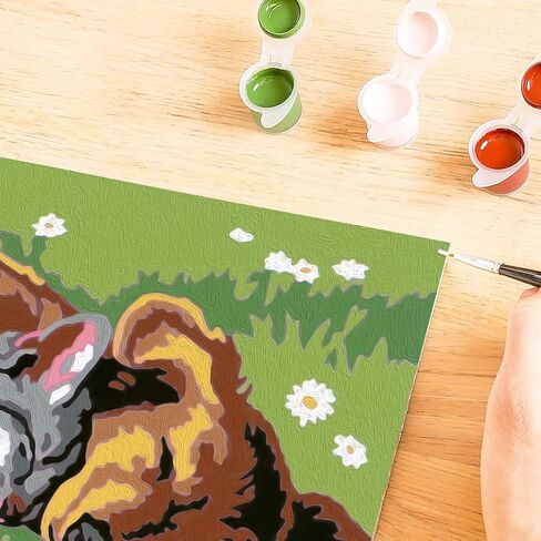 مجموعة طلاء بالأرقام للقطط والكلاب النائمة من رافينسبرجر كري آرت للأطفال - 12023073 - فنون الرسم والحرف اليدوية للأعمار من 7 سنوات فما فوق in Kuwait