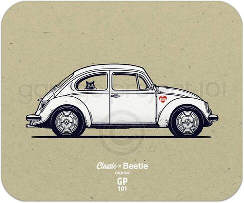 Classic Bug, Beetle Side Mouse Pad in Saudi Arabia