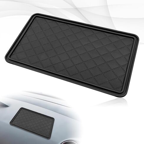 Car Dashboard Anti-Slip Mat, 10.4"x 5.9" Multifunctional Universal Car Magic Dashboard Sticky Adhesive Mat, for Phones Sunglasses Keys Electronic Devices and More Use in Saudi Arabia