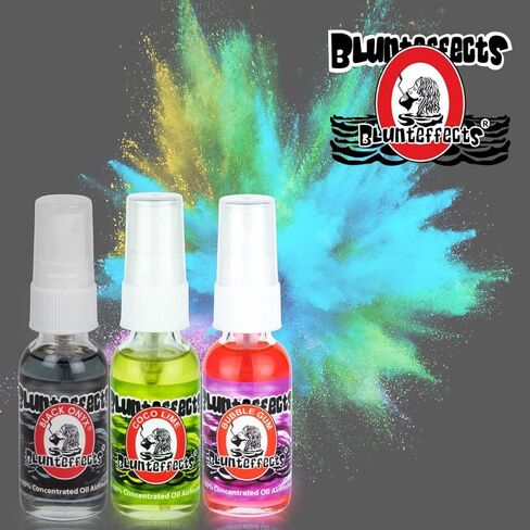 Blunteffects Blunt Effects 100% concentrated Air Freshener Car/Home Oder Neutralizing Spray (3 Pack) [Choose The Scent] (Baby Powder) in Saudi Arabia