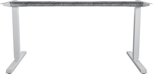 Ameriwood Home Bridgeport Electric Desk Frame, Silver in Saudi Arabia