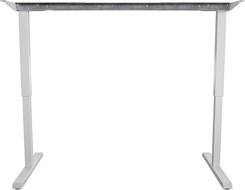 Ameriwood Home Bridgeport Electric Desk Frame, Silver in Saudi Arabia