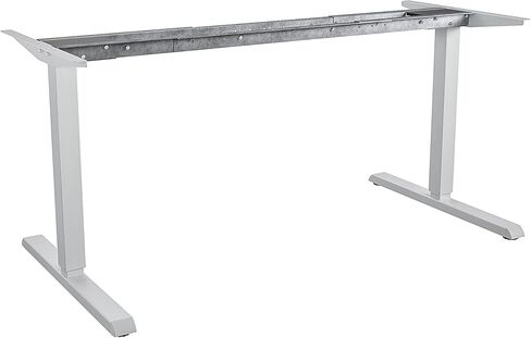 Ameriwood Home Bridgeport Electric Desk Frame, Silver in Saudi Arabia