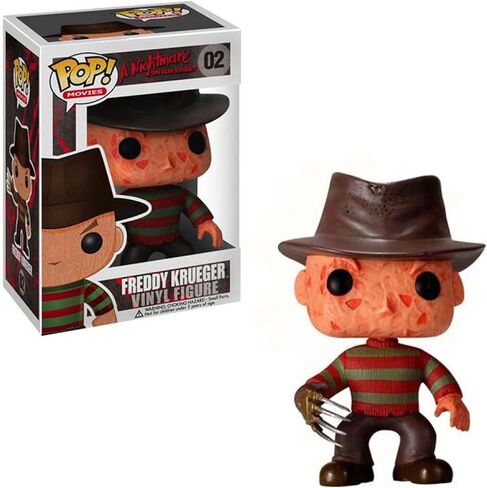 Funko Pop! Movies: Freddy Krueger - Collectable Vinyl Figure - Gift Idea - Official Merchandise - for Kids & Adults - Movies Fans - Model Figure for Collectors and Display in Kuwait