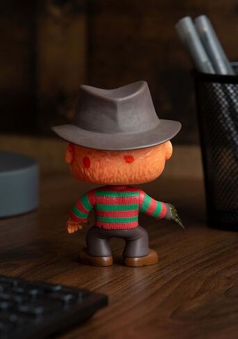 Funko Pop! Movies: Freddy Krueger - Collectable Vinyl Figure - Gift Idea - Official Merchandise - for Kids & Adults - Movies Fans - Model Figure for Collectors and Display in Kuwait
