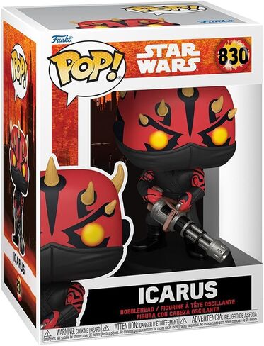 Funko Pop! Star Wars: Maul - Shadow Lord - Icarus - Collectable Vinyl Figure - Gift Idea - Official Merchandise - Toys for Kids & Adults - Star Wars Fans - Model Figure for Collectors and Display in Kuwait