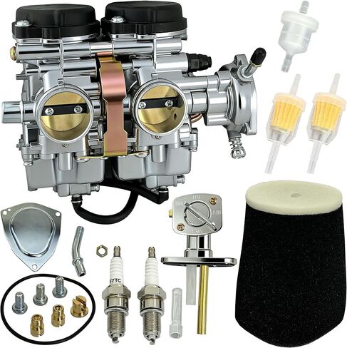 Carburetor for Yamaha Raptor 660 660R YFM660R ATV Quad 2001 2002 2003 2004 2005 with Air Filter Fuel Valve Petcock Replacement Carb Replace 5LP-14900-00-00 5LP-14900-20-00 in Saudi Arabia