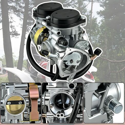 Carburetor for Yamaha Raptor 660 660R YFM660R ATV Quad 2001 2002 2003 2004 2005 with Air Filter Fuel Valve Petcock Replacement Carb Replace 5LP-14900-00-00 5LP-14900-20-00 in Saudi Arabia
