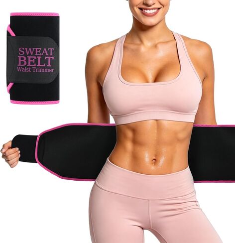 Sculpt Touch Waist Trainer For Women Sweat Band For Stomach Weight Loss Waist Trimmer in Kuwait
