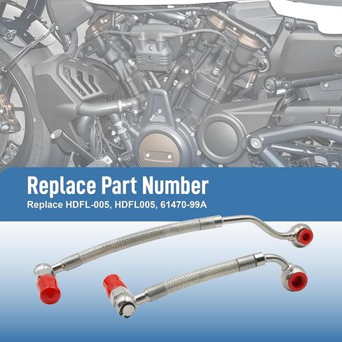 HDFL-005 HDFL005 Fuel Injection Line Fit for Harley-Davidson 1995-1999 Electra Glide, for 1996-1999 Road King 61470-99A Tour Road Glide Ultra Classic EFI FLTRI FLHRI FLHTCI FLHTCUI in Saudi Arabia
