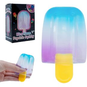 Ice Cream Squishy Toy, Summer Sensory Stress Relief Toy,Stress Ball for Adults & Kids - Sensory Fidget Toys for Autism, ADHD, Anxiety Relief - Squeeze Stress Relief Toys, Birthday Gifts in Saudi Arabia