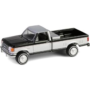 Truck 1/64 1990 F-250 w/Tool Box Black & Silver Metallic Down on the Farm 10 48100- E in Kuwait