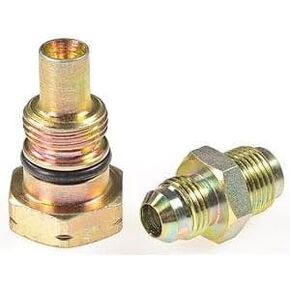 JEGS Power Steering Flow Control Valve | Fits Most GM Saginaw-Style Power Steering Pumps | Recommended For Ford Mustang And Thunderbird Style Rack And Pinion in Saudi Arabia