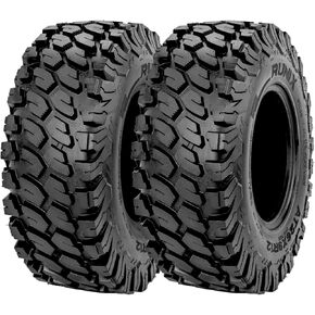 RUNIX ATV UTV Radial Tires, RUNIX PeakCrawler, 25X8R12, 25X8-12, Set of 2, Radial Tire, All Terrain, AT25X8R12, 6PR, Tubeless in Saudi Arabia