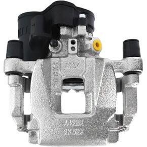 T2H37952 Rear Left Brake Caliper with Motor Replacement for Jaguar XE XF F-PACE 2016-2020, Replaces OEM Part # T2H37952, T2H7435, T2H37950, J9C25311 (Left Driver Side) in Saudi Arabia