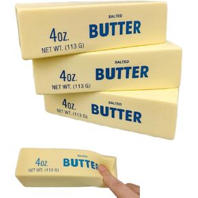 Slow Rising Squishy Butter Stick , Stress Balls，Stress Relief & Fidget Toys, Gifts, Party Favors(Butter stick-3pcs) in Saudi Arabia