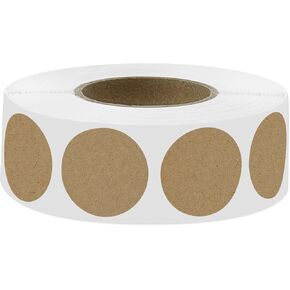 1200 PCS Red Dot Stickers 1" Circle Round Colored Coding Labels Dot Stickers for Toddlers (Red) in Saudi Arabia