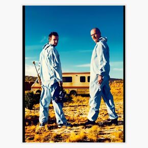 ملصق ممتص الصدمات المغناطيسي القابل للإزالة مقاس 7 مقاس 5 بوصات من Breaking Bad | مغناطيس مركبة شديد التحمل in Kuwait