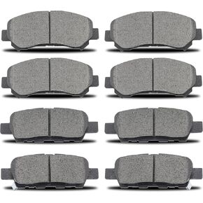 D905 D1374 Front & Rear Semi-metallic Brake Pads Set Compatible With Nissan Maxima 2009-2014 2016-2019 in Saudi Arabia