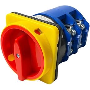 Padlock 160A Universal Changeover Cam Switch LW26-160GS/04 Rotary Power Supply Cut-Off Knob Isolation Master Control in Kuwait