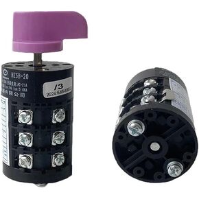 HZ5B-20/3 20A 3P متعدد الخطوات 0-7 موضع مفتاح كاميرا دوار عالمي اتصال فضي in Kuwait
