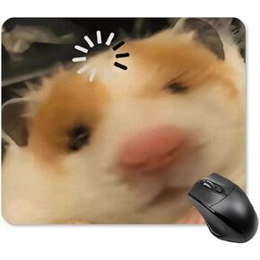 Funny Office Mouse Pad with Non-Slip Rubber Base, Gaming Mousepad for Work & Home, Hilarious Desk Decor & Birthday Gag Gifts for Boss, Coworkers, Men & Women (Cute Dog) in Kuwait