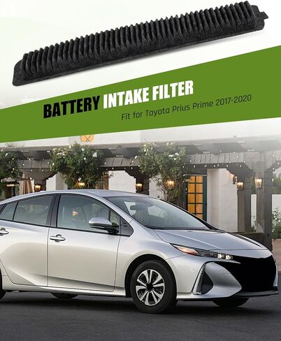 2Pcs HV Battery Intake Filter Replacement Fit for Toyota Prius Prime 2017 2018 2019 1.8L L4 Electric/Gas Replace G92DH-47080 G92DJ-47010 in Kuwait