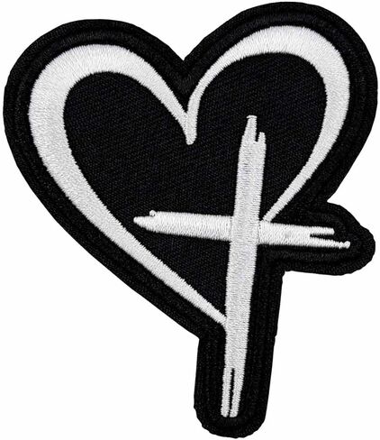 3'' Love Cross Love Jesus Embroidered Iron on Patch for Christian in Kuwait