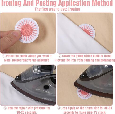 16 Pcs Sun Iron On Patches, Vintage Rainbow Embroidery Patches for Clothing Repair, Cute Boho Sewing Accessories for Decorative DIY Crafts, Jeans Backpacks Hats Jackets in Saudi Arabia
