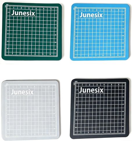Self-Healing Cutting Mat, 4PCS Mini Sewing Mat with Double Sided Craft Cutting Board for Sewing, Crafts, Hobby, Fabric, Precision Scrapbooking Project in Saudi Arabia
