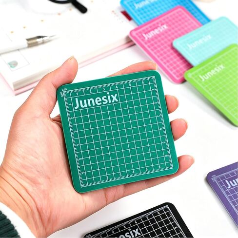 Self-Healing Cutting Mat, 4PCS Mini Sewing Mat with Double Sided Craft Cutting Board for Sewing, Crafts, Hobby, Fabric, Precision Scrapbooking Project in Saudi Arabia