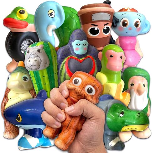 12 Pcs Italian Brainrot Toys Bulk for Kids Party Favors Brain Rot Squeeze Toys Tralalero Tralala Classroom Exchange Prizes Brainrots Birthday Decorations Goodie Bag Party Supplies in Saudi Arabia