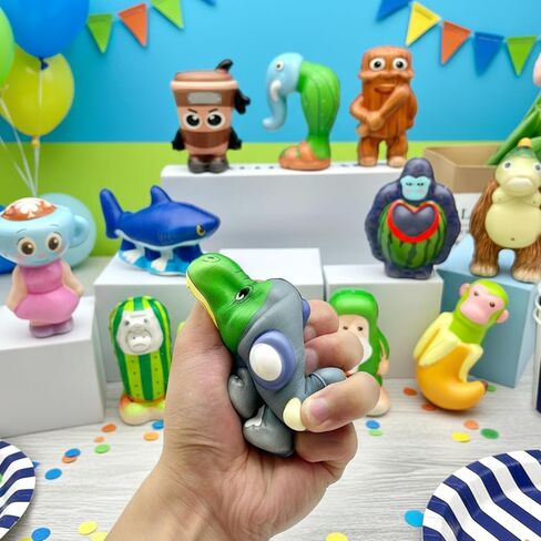 12 Pcs Italian Brainrot Toys Bulk for Kids Party Favors Brain Rot Squeeze Toys Tralalero Tralala Classroom Exchange Prizes Brainrots Birthday Decorations Goodie Bag Party Supplies in Saudi Arabia