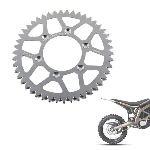 46T Sprocke CNC for Surron Ultra Bee,Motorcycle Rear Sprocke 7075 Aviation Aluminum Alloy for Electric Dirt Bike Sur Ron Ultra Bee in Kuwait