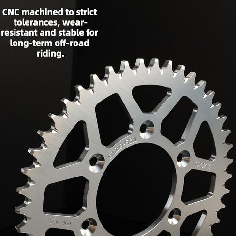 46T Sprocke CNC for Surron Ultra Bee,Motorcycle Rear Sprocke 7075 Aviation Aluminum Alloy for Electric Dirt Bike Sur Ron Ultra Bee in Kuwait
