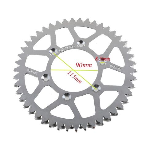 46T Sprocke CNC for Surron Ultra Bee,Motorcycle Rear Sprocke 7075 Aviation Aluminum Alloy for Electric Dirt Bike Sur Ron Ultra Bee in Kuwait