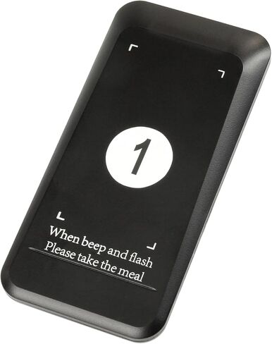 Retekess TD157S Restaurant Pager System, Buzzers for Restaurant, 2 Call Modes, Outdoor 400M, 200 mAh Battery, for Food Trucks, Bars, Hospitals (1 Pager) in Kuwait