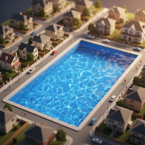 6 Pcs Artificial Ripple Water Effect Sheet Self Adhesive, Ocean Diorama Supplies Paper, 11.8 X 8.3 Water Wave Effect Stickers for Miniature Sand Table Model Decor Lake(2 Styles) in Saudi Arabia