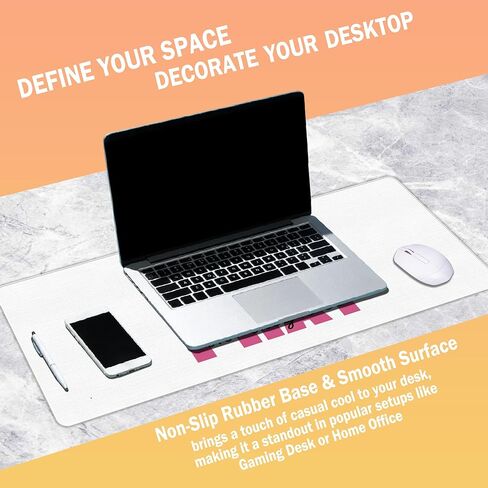 Christian Pink Mouse Pad, White Pink Desk Mat Pads, Pray Over it Pray Through it Religious Bible Verses Computer Mat for Desk Cute Jesus Mousepads for Office Church Gifts for Women Girls 23.6x11.8 in Saudi Arabia
