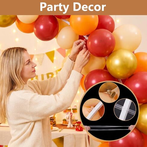450Pcs Clear Rubber Bands Set for Balloon Arches, Assorted Sizes Clear Rubber Bands for Weddings Home Crafts DIY Projects in Kuwait