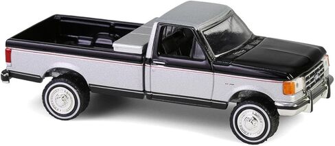 Truck 1/64 1990 F-250 w/Tool Box Black & Silver Metallic Down on the Farm 10 48100- E in Kuwait
