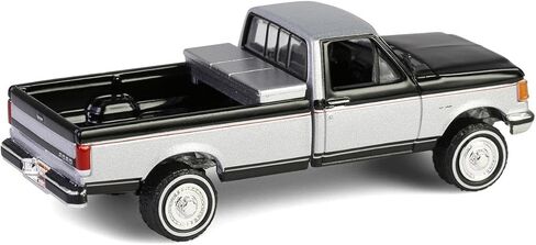 Truck 1/64 1990 F-250 w/Tool Box Black & Silver Metallic Down on the Farm 10 48100- E in Kuwait