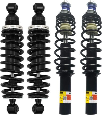 AM137957 AM137958 4PCS Front and Rear Shock Absorbers Compatible with John Deere Gator 4X2 HPX, 4X4 HPX, 4X4 Trail HPX, HPX615E, HPX815E, XUV620i XUV850D in Saudi Arabia