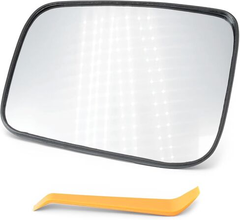 Driver Side Mirror Replacement for Nissan Rogue 2008 2009 2010 2011 2012 2013 2014 2015 for Nissan Rogue Select 2014 2015, Left Side Mirrors Glass w/Backing Plate Heated w/o Auto Dimming in Saudi Arabia