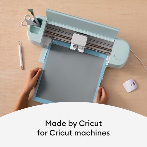 Cricut Everyday Iron On, Silver | 3-Pack of 2ft Rolls (12" x 24") - HTV Heat Transfer Vinyl for Shirts, Décor & More - Compatible with Cricut Machines & Heat Presses in Kuwait